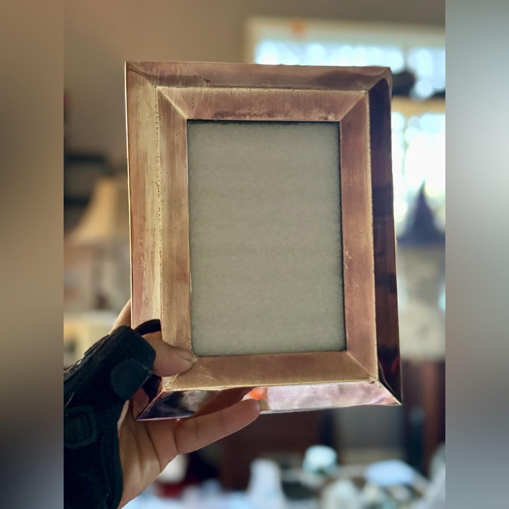 Calvin Klein Rose Gold-Toned Picture Frame